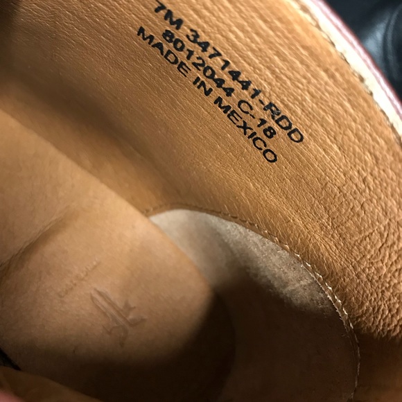 NWT Frye Nora Zip Short Boots Booties Redwood - Picture 6 of 6